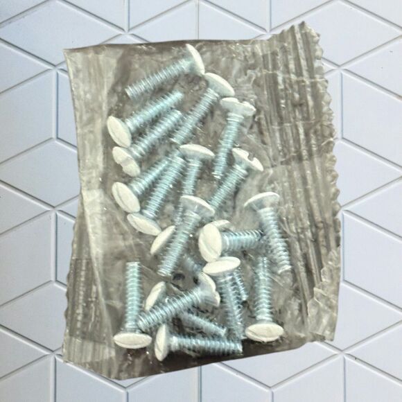 Wall Plate Blank Covers Pack of 10 White Elegant Design - Picture 5 of 5